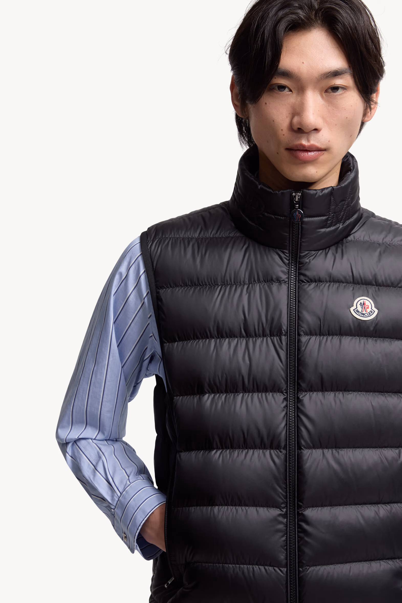 Rocoque Down Vest Men Black Moncler 6
